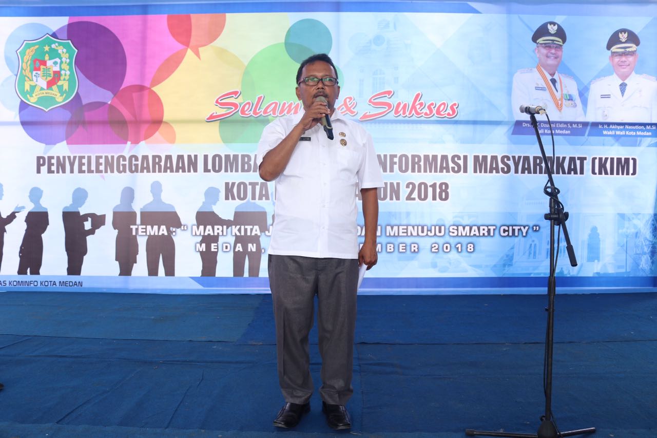 Dinas Kominfo Kota Medan Gelar Lomba KIM Tahun 2018