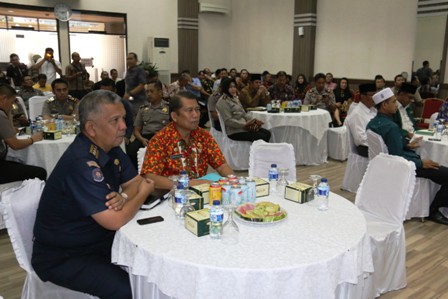 Kepala Dinas Kominfo Hadiri Pertemuan Forkopimda Kota Medan Dengan Tokoh Agama dan Tokoh Masyarakat