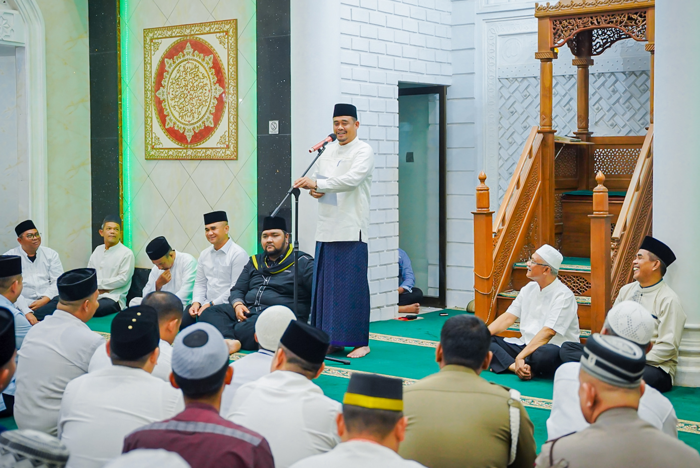 Safari Subuh Perdana 2024, Bobby Nasution: Makmurkan Umat Melalui Masjid Mandiri