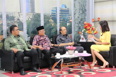 Dinas Kominfo Kota Medan melaksanakan kegiatan Talk Show di I-News TV yang dihadiri SEKDA dengan tema : Medan akan menjadi kota layak huni