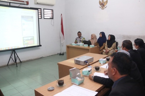 Dinas Kominfo Kota Medan Persentase Terkait Keterbukaan Informasi Publik Dihadapan Komisioner Komisi Informasi Sumut