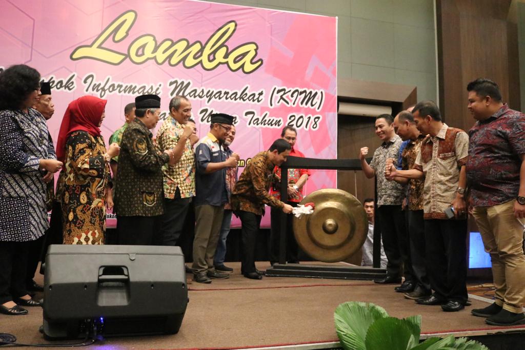 Kadis Kominfo Berikan Motivasi Tim Medan yang Berkompetisi Dalam Lomba KIM Tingkat Sumut