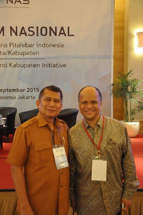 Kadis Kominfo Kota Medan Mengikuti Acara Simposium Nasional Implementasi Pitalebar (Broadband) di Level Kota/Kabupaten di Jakarta