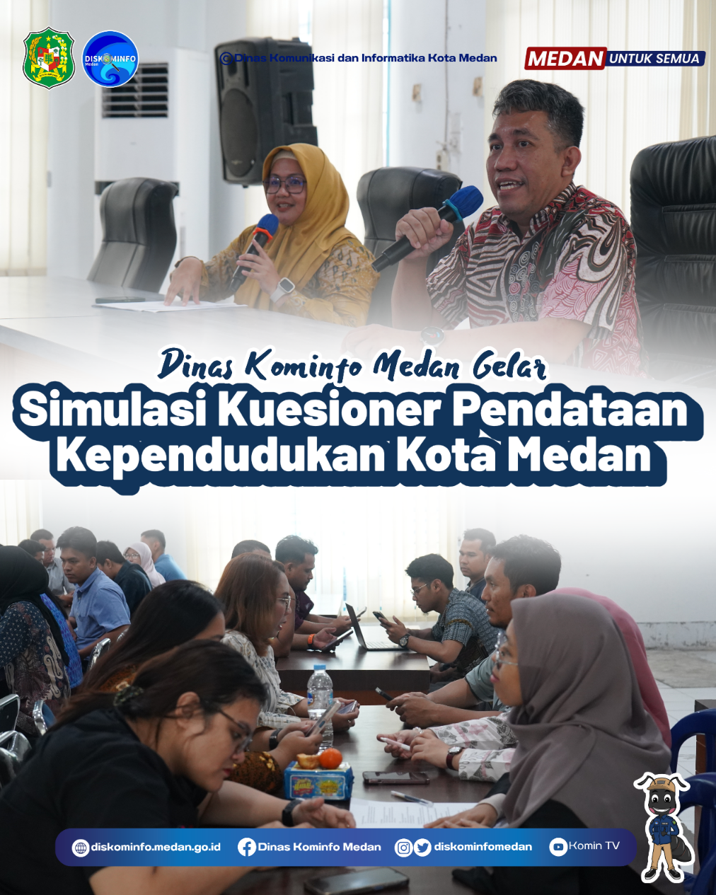 Simulasi Kuesioner Pendataan Kependudukan Kota Medan