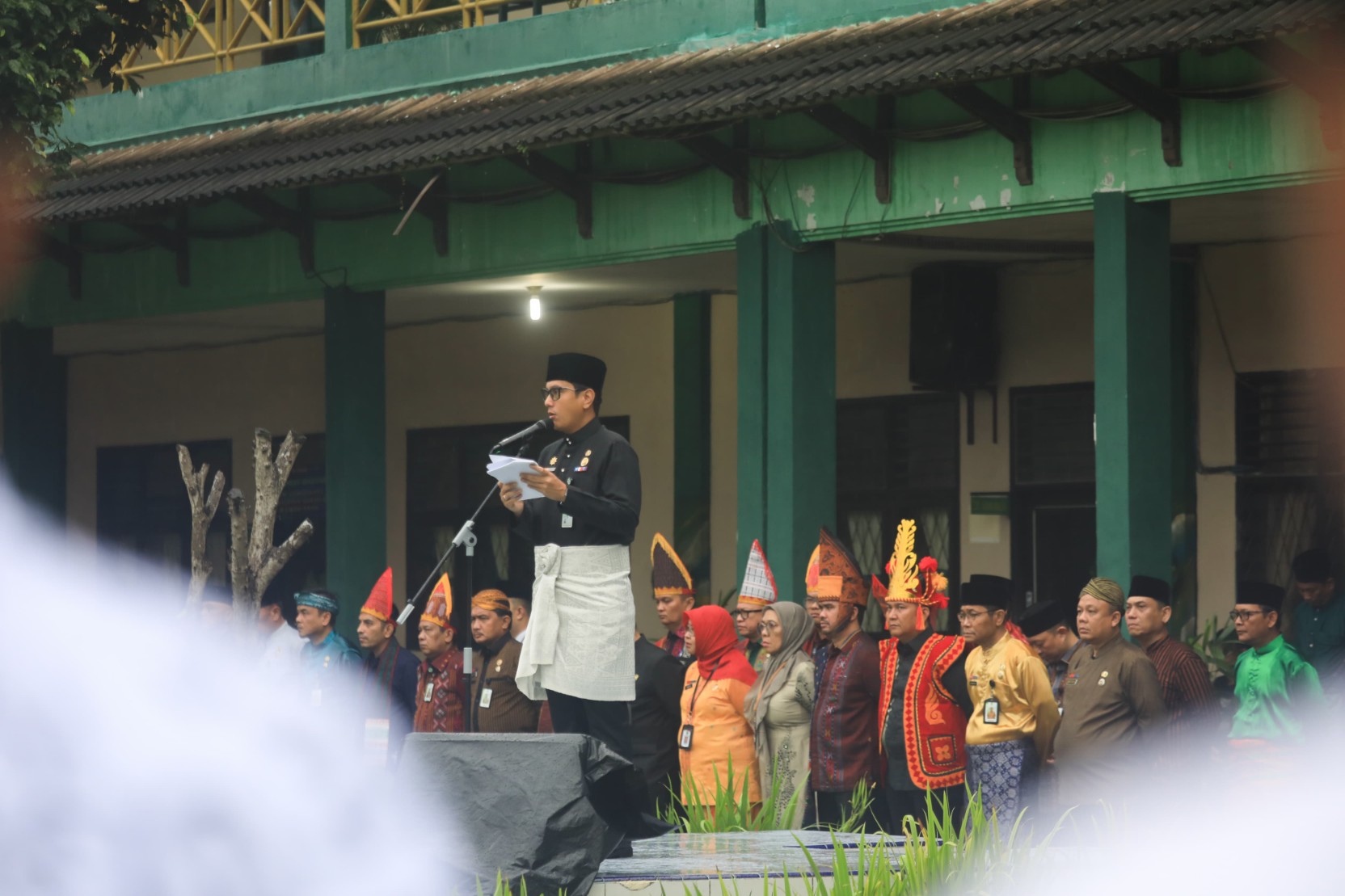 Pimpin Upacara Hari Guru di Tempatnya Bersekolah Dulu, Rico Waas: Tanpa Guru Saya Tidak Bisa Berdiri di Sini…