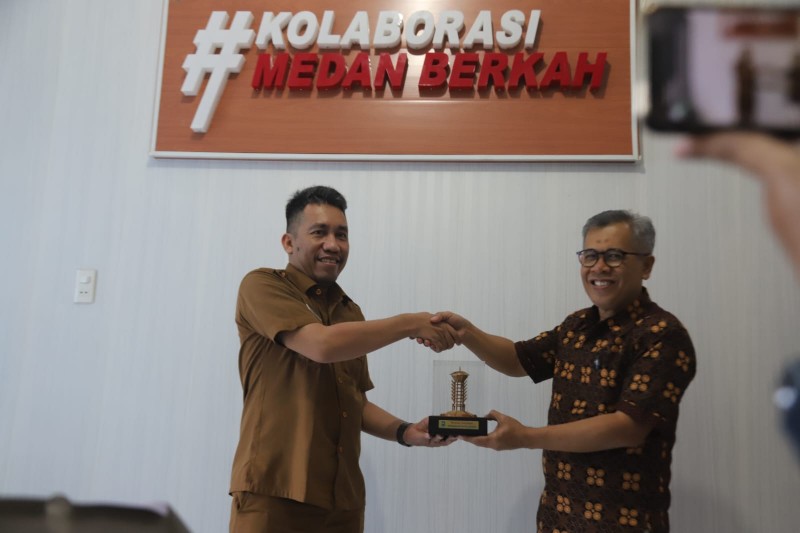 Dinas Kominfo Kota Medan Terima Kunker Dinas Kominfo SP Kota Cilegon