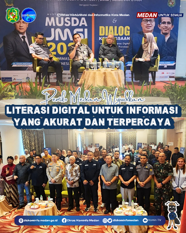 Pemko Medan Wujudkan Literasi Digital Untuk Informasi Yang Akurat dan Terpercaya
