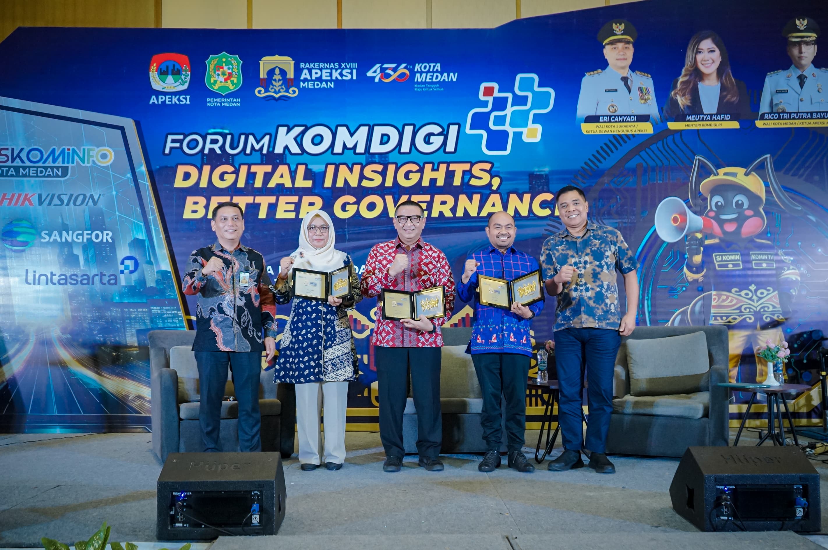 Lima Rekomendasi Strategis Lahir dari Forum Komdigi APEKSI XVIII, Medan Tekankan Sinergi Digital Antar Kota