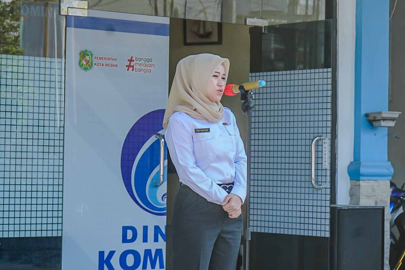 Awali Tugas Dengan Hati yang Fitri, Diskominfo Kota Medan Siap Pacu Kinerja Usai Lebaran