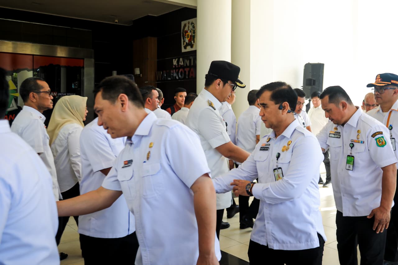 Rico Waas Pimpin Apel Pasca Idul Fitri 1447 H, Ajak ASN “Tancap Gas” Bangun Kota dan Tingkatan Pelayanan