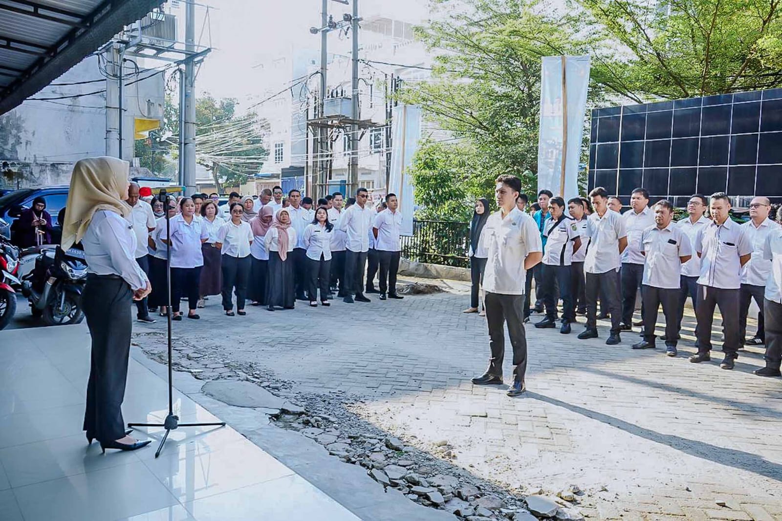 Awali Tugas Dengan Hati yang Fitri, Diskominfo Kota Medan Siap Pacu Kinerja Usai Lebaran