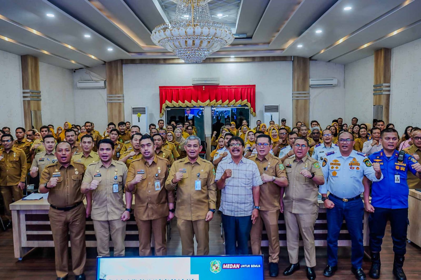 Pemko Medan Rakor LKPJ, LPPD, dan SPM, Perangkat Daerah Diminta Tindak Lanjuti Rekomendasi BPK