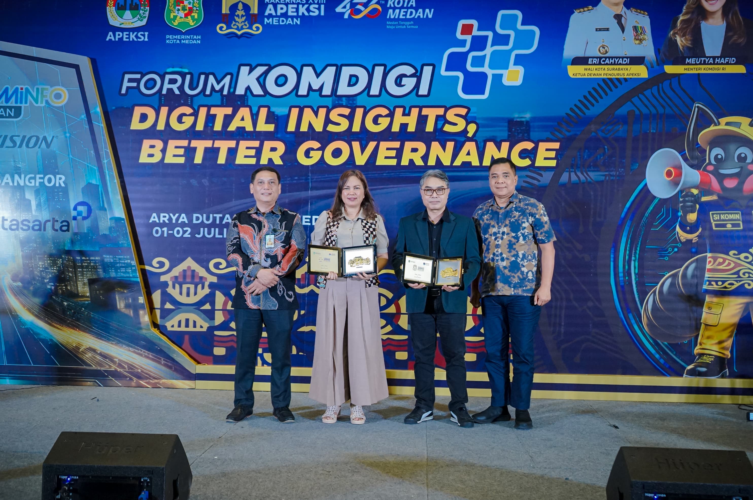 Lima Rekomendasi Strategis Lahir dari Forum Komdigi APEKSI XVIII, Medan Tekankan Sinergi Digital Antar Kota